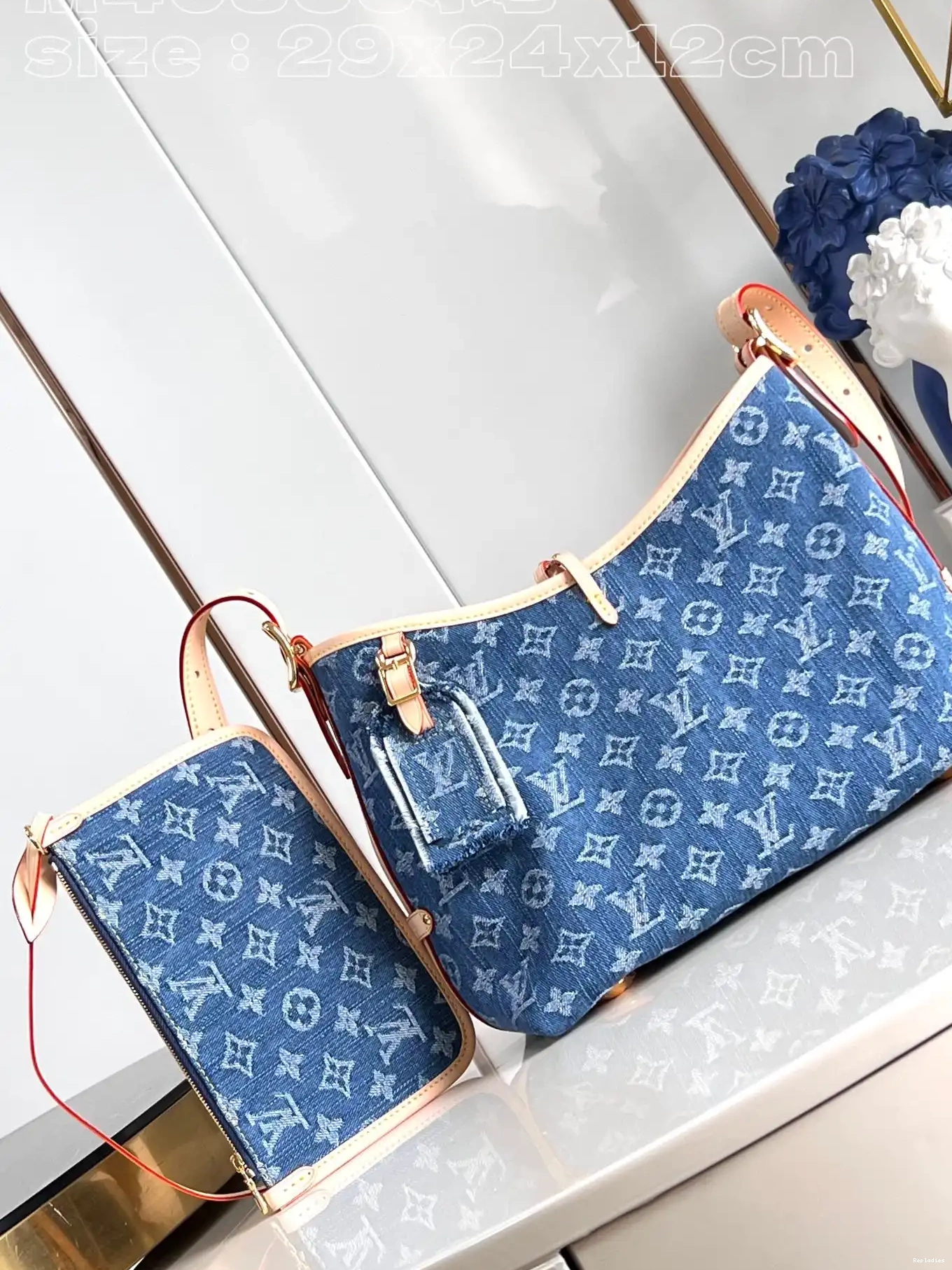 PM-29-24-12cm LOUIS VUITTON CARRYALL 0611